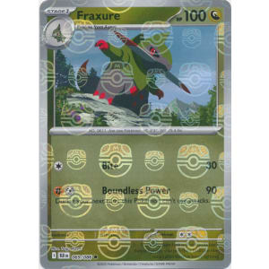 Fraxure - 069/086 (Master Ball Foil)