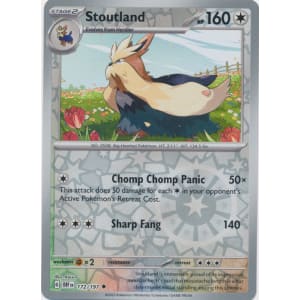 Stoutland - 172/197 (Reverse Foil)