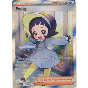 Pokemon Card Poppy 220/197, Hobbies & Toys, Toys & Games on Carousell