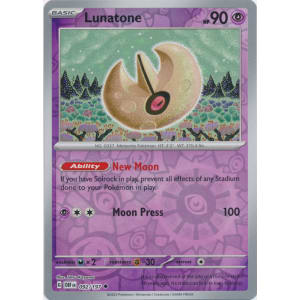 Lunatone - 092/197 (Reverse Foil)