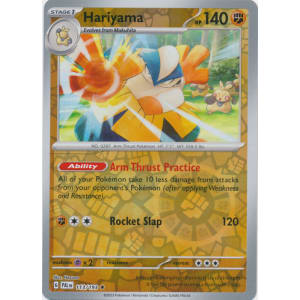 Hariyama - 113/193 (Reverse Foil)