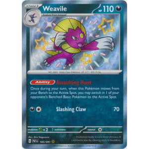 Weavile (Shiny) - 183/091