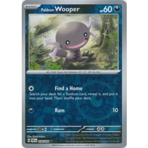 Paldean Wooper - 058/091 (Reverse Foil)