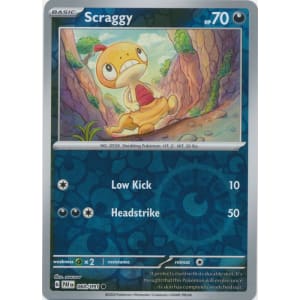 Scraggy - 060/091 (Reverse Foil)