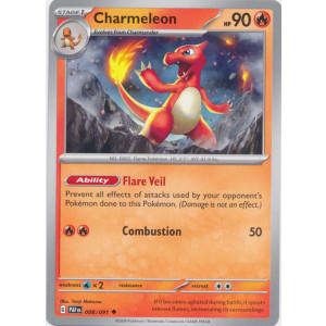 Charmeleon (Non-Holo) - 008/091