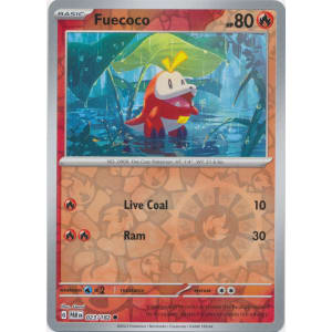 Fuecoco - 023/182 (Reverse Foil)