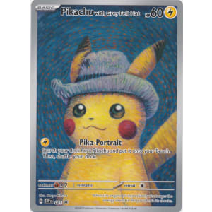 Pikachu with Grey Felt Hat - SVP085