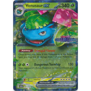 Venusaur ex - 001/142 (Stellar Crown Stamp)