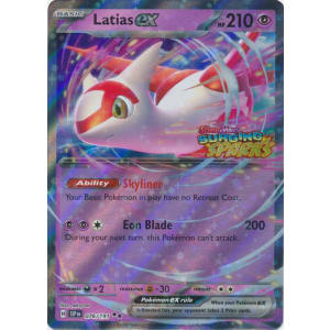 Latias ex - 076/191 (Surging Sparks Stamped)