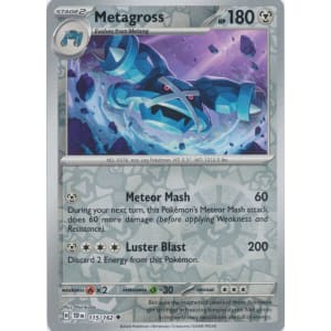 Metagross - 115/162 (Reverse Foil)