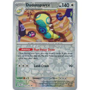 Dudunsparce - 129/162 (Reverse Foil)