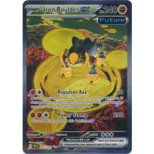 Iron Boulder ex (Alt Full Art) - 207/162