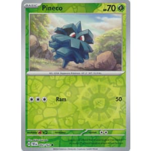 Pineco - 002/162 (Reverse Foil)