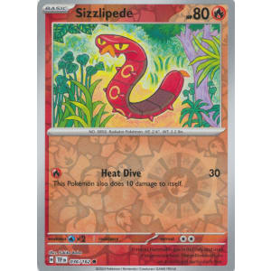 Sizzlipede - 036/162 (Reverse Foil)