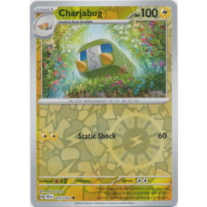 Charjabug - 055/162 (Reverse Foil)