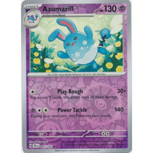 Azumarill - 065/162 (Reverse Foil)