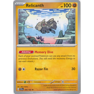 Relicanth (Non-Holo) - 084/162