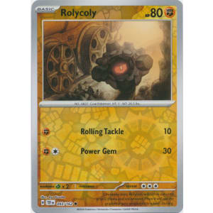 Rolycoly - 093/162 (Reverse Foil)