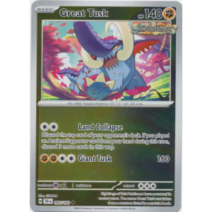 Great Tusk - 097/162 (Reverse Foil)