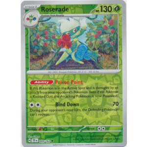 Roserade - 009/162 (Reverse Foil)