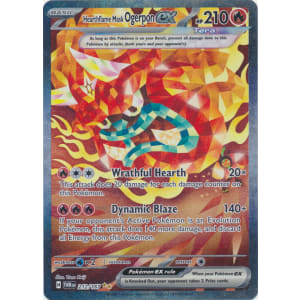 Hearthflame Mask Ogerpon ex (Alt Full Art) - 212/167