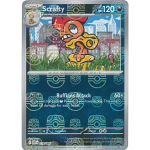 Scrafty - 058/086 (Master Ball Foil)