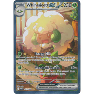 Whimsicott ex (Alt Full Art) - 165/086