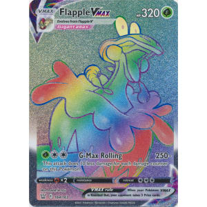 Flapple VMAX (Rainbow Rare) - 164/163