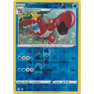 Crawdaunt - 039/163 (Reverse Foil)