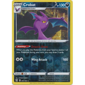 Crobat - 091/163 (Reverse Foil)