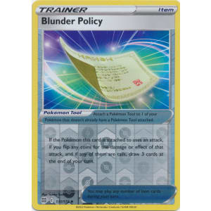 Pokemon blunder policy