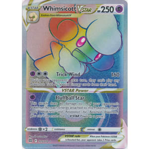 Whimsicott VSTAR (Rainbow Rare) - 175/172