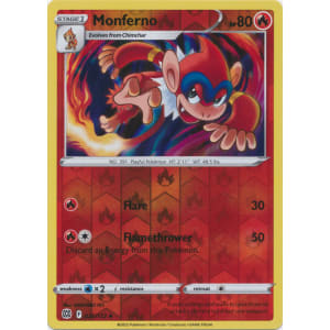 Monferno - 025/172 (Reverse Foil)