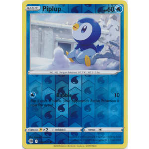 Piplup - 035/172 (Reverse Foil)