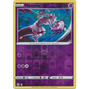 Mavin  Pokémon TCG Mewtwo Sword & Shield: Brilliant Stars 056/172 Reverse  Holo Rare