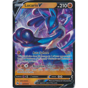 Lucario-V (27/073), Busca de Cards