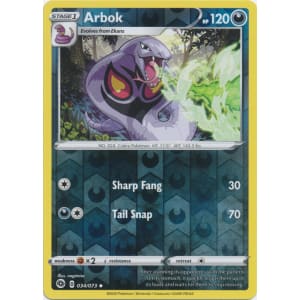 Arbok - 034/073 (Reverse Foil)