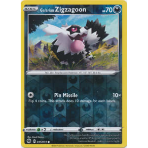 Galarian Zigzagoon - 035/073 (Reverse Foil)