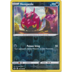 Venipede - 105/198 (Reverse Foil)