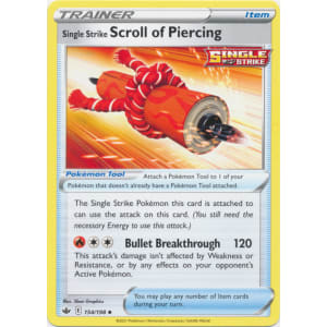 Single Strike Scroll of Piercing - 154/198
