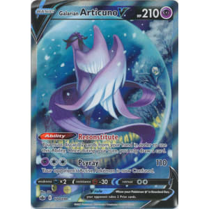 Galarian Articuno V 58/198 Pokemon Chilling Reign NM