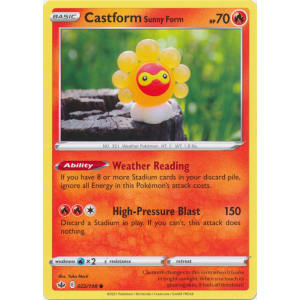 Castform Sunny Form - 022/198