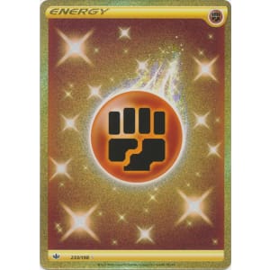 Fighting Energy 233//198 Pokemon TCG Chilling Reign Rainbow Rare Near Mint