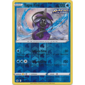 Tapu Fini - 040/198 (Reverse Foil)