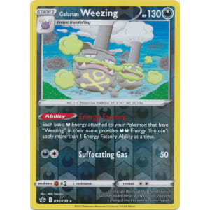 Galarian Weezing - 096/198 (Reverse Foil)