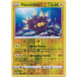 Pincurchin 77/202 NM in Portuguese Sword & Shield Pokémon TCG