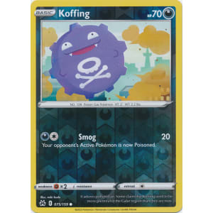 Koffing - 075/159 (Reverse Foil)