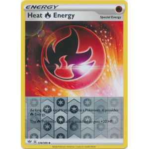 Pokemon Energia De Fogo Fire Energy Reverse Foil Promo Frete