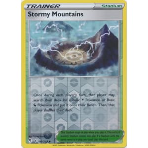 Stormy Mountains - 161/203 (Reverse Foil)