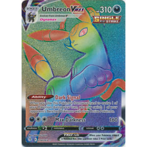 Umbreon VMAX (Rainbow Rare) - 214/203